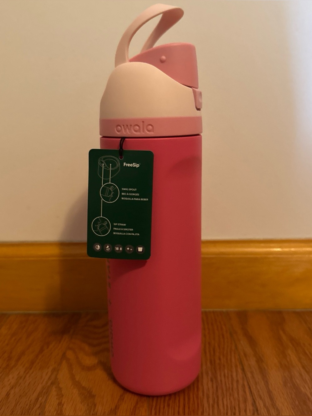 NEW Starbucks x Owala FreeSip Water Bottle Pink Vibes 24oz Limited Edition